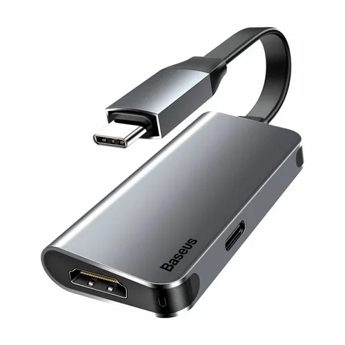 BASEUS Little Box Smart Hub Convertor (Type-C + HDMI + Type-C PD Mini) CAHUB-E0G