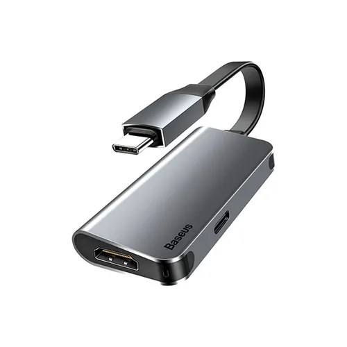 Baseus Little Box Type-C to 4K HDMI + Type-C PD Mini High-Definition Smart Hub Converter