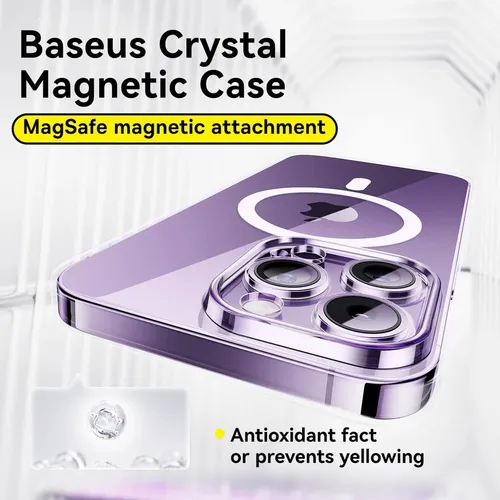 Baseus Lucent Series Magnetic Phone Case for iPhone 15 Plus
