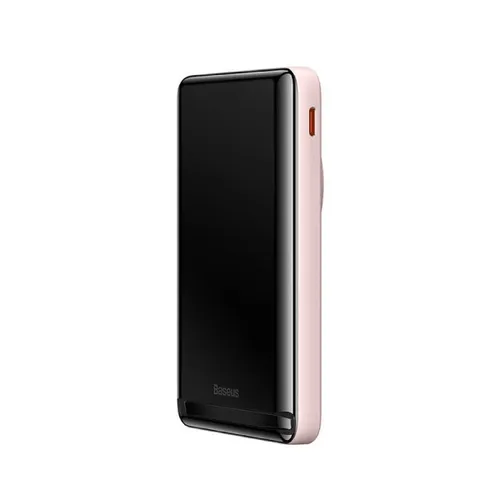 Baseus Magnetic Bracket 20W 10000mAh Wireless Fast Charge Powerbank - Pink PPCX000004