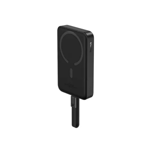 Baseus Magnetic Mini 30W 10000mAh Wireless Fast Charge Power Bank With Built-in USB-C Cable