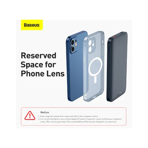 Baseus Magnetic Wireless Quick   Power Bank 10000mAh 20W PPCXW10