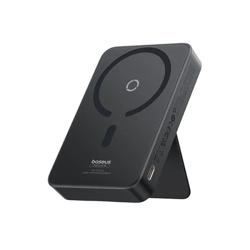 Baseus MagPro 5000mAh 20W Wireless Fast Charging Power Bank With Magnetic Holder