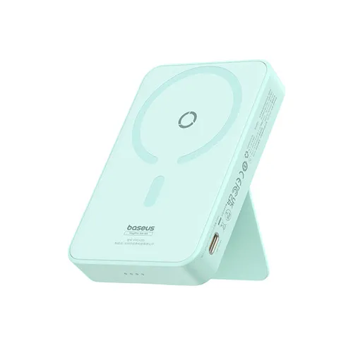 Baseus MagPro 5000mAh 20W Wireless Fast Charging Power Bank With Magnetic Holder