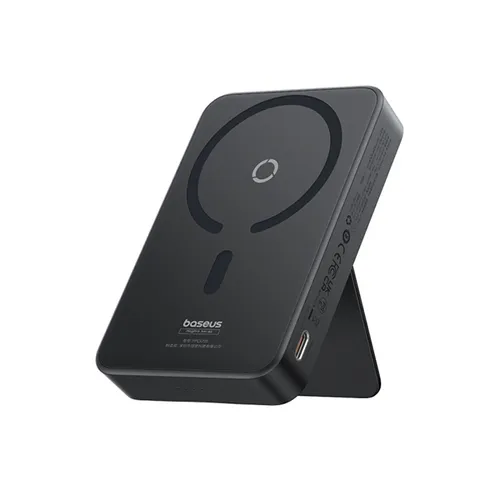 Baseus MagPro 5000mAh 20W Wireless Fast Charging Power Bank With Magnetic Holder
