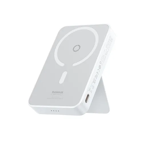Baseus MagPro 5000mAh 20W Wireless Fast Charging Power Bank With Magnetic Holder