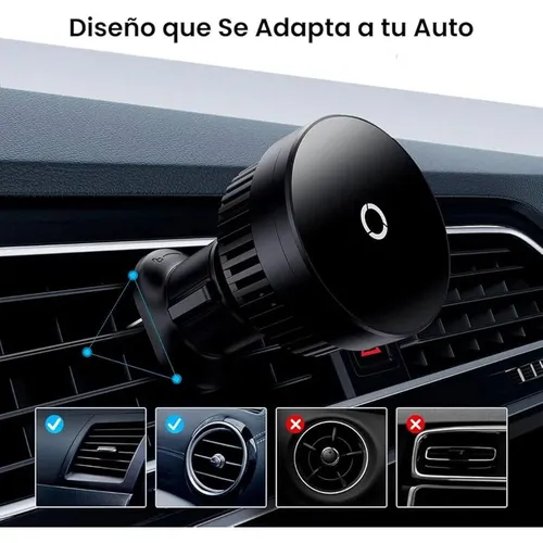Baseus MagPro Series 15W Magnetic Wireless Charging Car Mount Air Vent Version