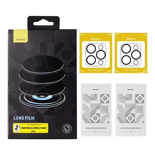 Baseus Max Full-coverage 0.3mm Transparent Camera Lens Film for iPhone 14 Plus