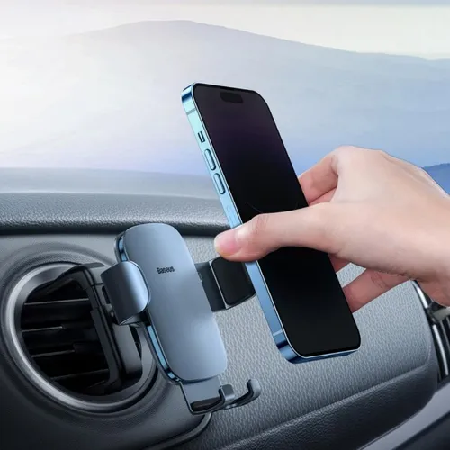 Baseus Metal Age II Gravity Round Air Vent Car Phone Holder