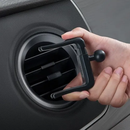 Baseus Metal Age II Gravity Round Air Vent Car Phone Holder