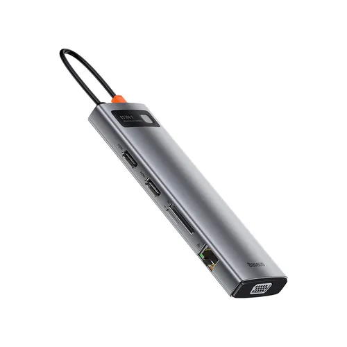 Baseus Starjoy Metal Gleam Series 11-in-1 Multifunctional Type-C Hub (CAHUB-CT0G)