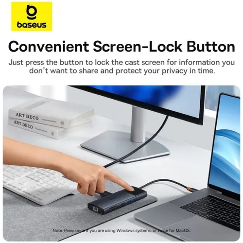 Baseus Metal Gleam Series 2 10-in-1 USB-C Hub Adapter