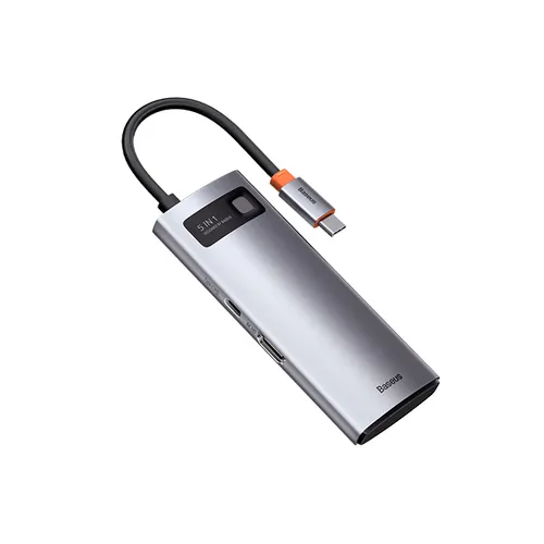 Baseus Metal Gleam Series 5-in-1 Multifunctional Type-C Hub Adapter