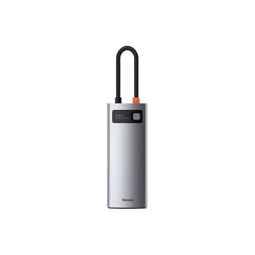 BASEUS Metal Gleam Series 5 In 1 Multifunctional Type-C Hub CAHUB-CX0G