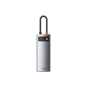 Baseus Metal Gleam Series 6-in-1 Multifunctional Type-C Hub Adapter