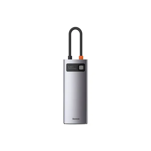 Baseus Metal Gleam Series 6-in-1 Multifunctional Type-C Hub Adapter