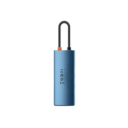 Baseus Metal Gleam Series 6-in-1 Multifunctional Type-C Hub Adapter