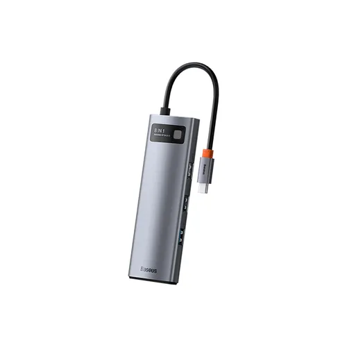 Baseus Metal Gleam Series 8-in-1 Multifunctional Type-C Hub