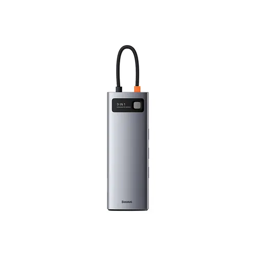 Baseus Metal Gleam Series 9-in-1 Multifunctional Type-C Hub Adapter
