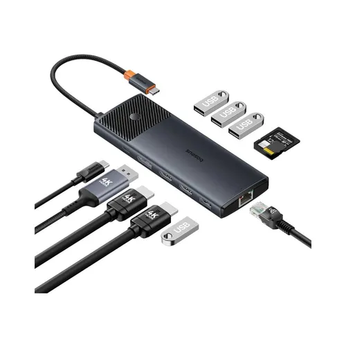 Baseus Metal Gleam Series II 11-in-1 Hub Docking