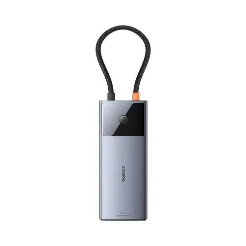 Baseus Metal Gleam Series II  6-in-1 Type-C to 1*HDMI 4K 60Hz + 1*USB-C + 2*USB-A + 1*RJ45 + 1*USB-C Hub Adapter