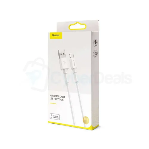 Baseus Mini White USB to Type-C Cable