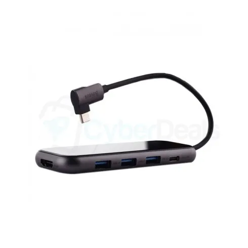 Baseus Mirror Series USB Type-C to USB 3.0*3+HDMI+Type-C Hub Adapter