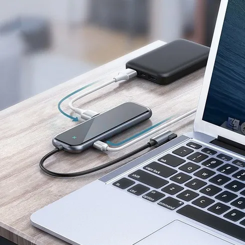 Baseus Mirror Series USB Type-C to USB 3.0*4+PD HUB