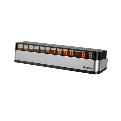 Baseus Moonlight Box Series Temporary Parking Phone Number Plate