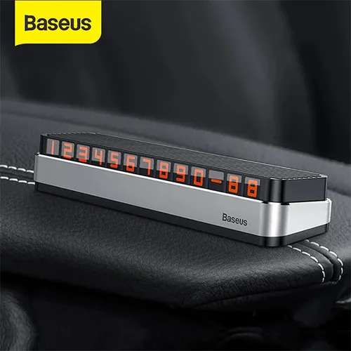 Baseus Moonlight Box Series Temporary Parking Phone Number Plate