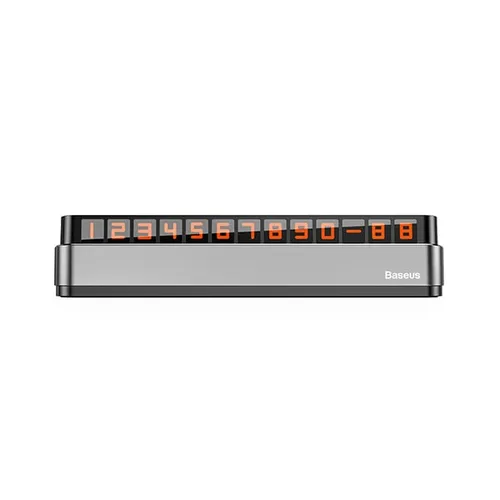 Baseus Moonlight Box Series Temporary Parking Phone Number Plate