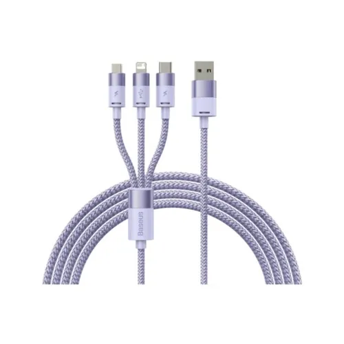 Baseus One For Three Fast Charging Cable