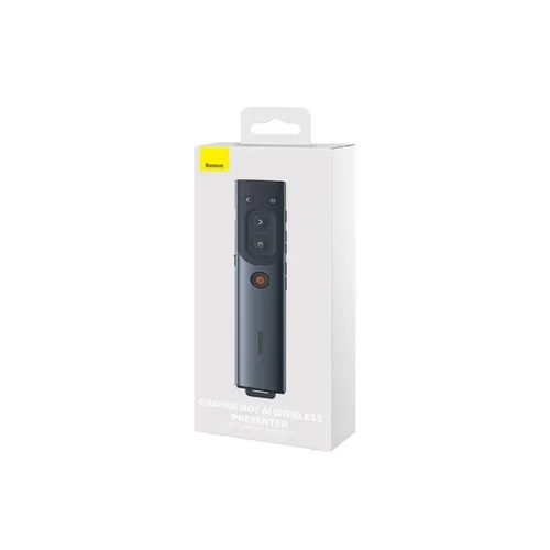 Baseus Orange Dot Ai Wireless Presenter (Red Laser)(Charging)