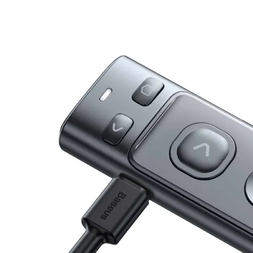 Baseus Orange Dot Bluetooth Wireless Presenter Remote with Charging Cable