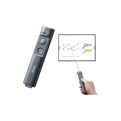 BASEUS ORANGE DOT WIRELESS PRESENTER(WKCD000013)-(6m)