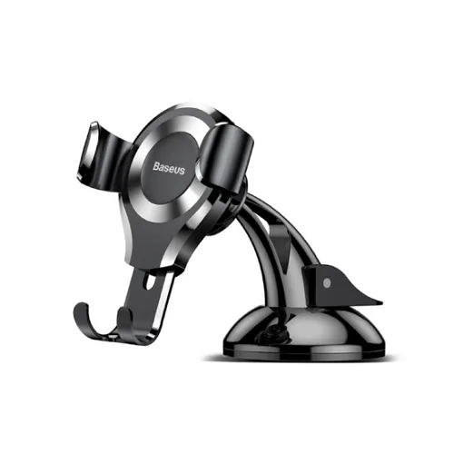 Baseus Osculum Gravity Car Holder for Windshield Dashboard Black+Silver (SUYL-XP0S)