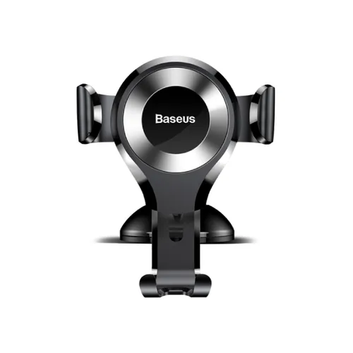 Baseus Osculum Gravity Car Holder for Windshield Dashboard Black+Silver (SUYL-XP0S)