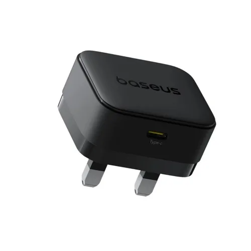 Baseus Palm 20W Type-C Fast UK Charger with Type-C to Type-C 20W Cable