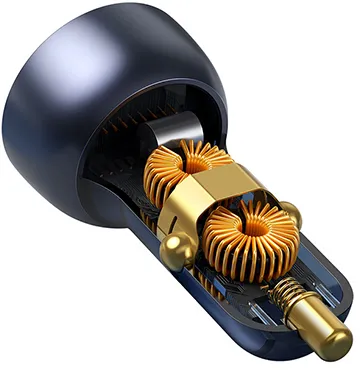 Baseus Particular Digital Display QC+PPS Dual Quick Car Charger 65W
