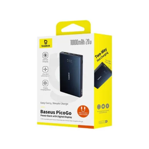 Baseus PicoGo 20W 10000mAh Slim &amp; Portable Power Bank with Digital Display