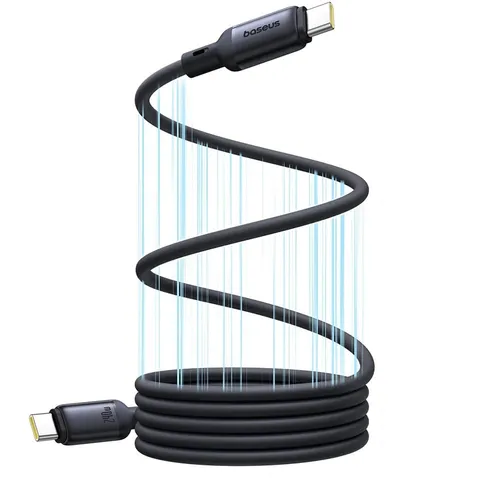 Baseus PicoGo 240W Type-C to Type-C Magnetic Liquid Silicone Fast Charging 1M Cable