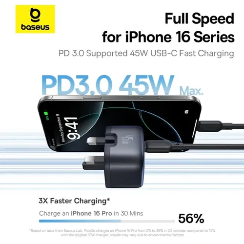 Baseus PicoGo AE11 45W GaN 6 Type-C Fast Charger