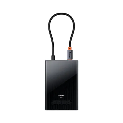 Baseus PioneerJoy Series 8-in-1 / 4 Screen Type-C to HDMI4K@60Hz*1 + HDMI4K@30Hz*1 + DP8K@30Hz*1 + VGA + USB3.0*2 + Type-C (Data+PDout)*1 + PD*1 Hub Adapter