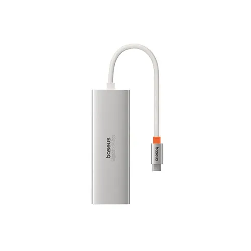 Baseus Portal Joy Series 4 in 1 USB 3.0 x 3+ RJ45x1 Type-C Hub Adapter