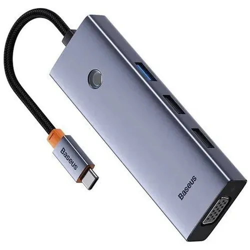Baseus PortalJoy Series 7-Port Dual HDMI Hub Adapter