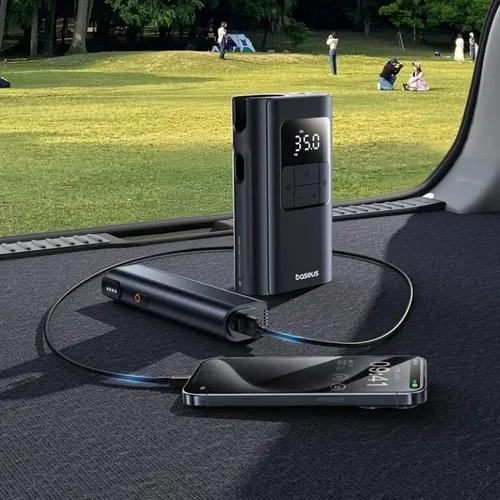 Baseus PrimeTrip VA1 Wired and Wireless 2-in-1 Tire Inflator