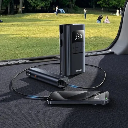 Baseus PrimeTrip VA1 Wired and Wireless 2-in-1 Tire Inflator