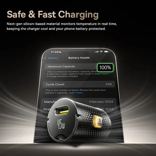 Baseus PrimeTrip VP2 45W Car Charger