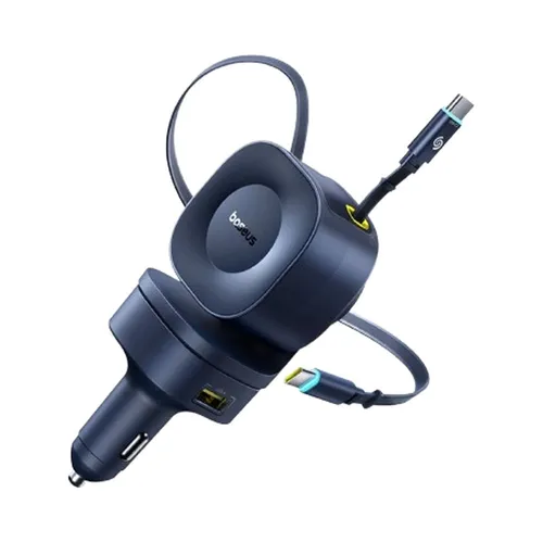 Baseus PrimeTrip VR2 Max Car Charger with Retractable 3C+U 240W Cable