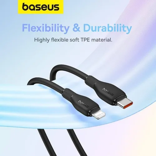 Baseus Pudding Series Type-C to Lightning 2M Fast Charging Cable